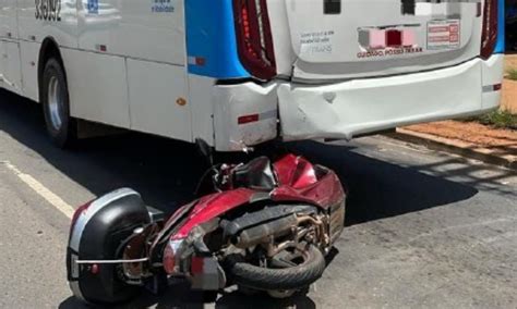 Motociclista fica ferido após colisão ônibus em Taguatinga Jornal