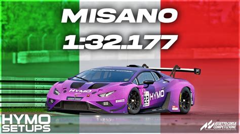 Acc Hotlap Lamborghini Huracan Gt Evo Ii Misano V Assetto