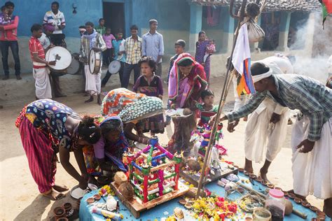 Gaura Gauri Pooja Ceremony Gond Village Kawardha India Flickr