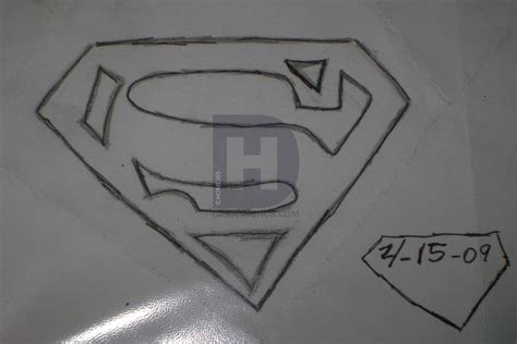 Superman Sign Drawing at PaintingValley.com | Explore collection of Superman Sign Drawing