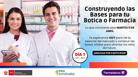 FarmaEmprendeDía 1 Construyendo las Bases para tu Botica o Farmacia