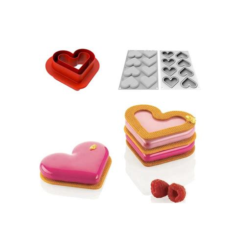 Molde Silicone Mini Love Story Silikomart