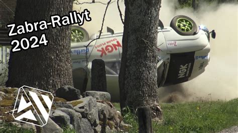 Rally Zabra Rallyt 2024 2 Rolls And 45 Offs YouTube