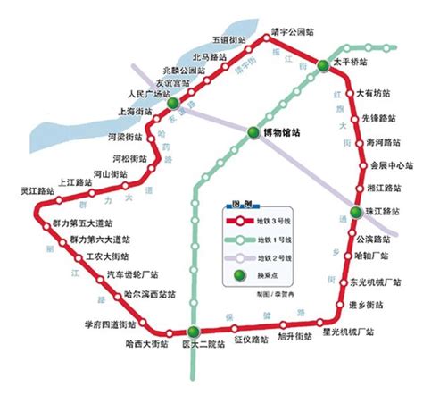 哈尔滨地铁2号线哈尔滨地铁2号 随意云