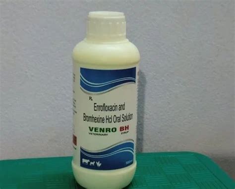 Enrofloxacin Bromhexine Hcl Oral Solution Packaging Size Ml At Rs