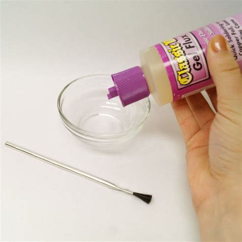 Classic 100 Gel Flux - 8 Oz | Finishing Chemicals Delphi Glass
