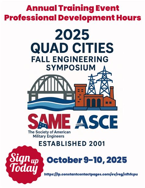 Annual Engineering Symposium Hosted by the SAME - Rock Island Post and