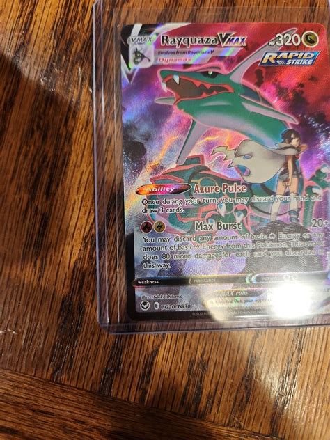 Mavin Pokemon Silver Tempest Rayquaza Vmax Trainer Gallery Tg Full Art