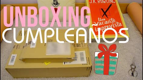 UNBOXING 4 ESPECIAL CUMPLEAÑOS 22 libros YouTube