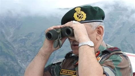 Army Chief Bipin Rawat Reviews Operational Preparedness Along LoC