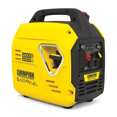 Champion Power Equipment 2000 Watt Dual Fuel Ultralight Portable Inverter Generator With Quiet