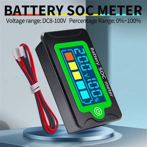 Jual Battery Capacity Soc Meter Kapasitas Baterai Meter Baterai