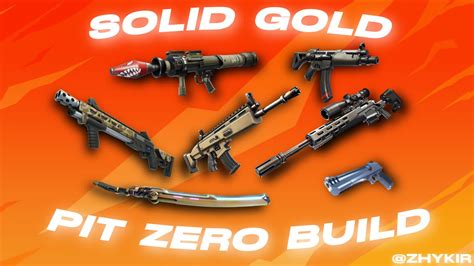 THE PIT - Solid Gold Zero Build FFA 3107-5111-9602 by zhykir - Fortnite ...