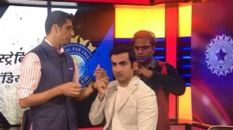 Watch: Gautam Gambhir trolls his 'stylist' Ashish Nehra after ...