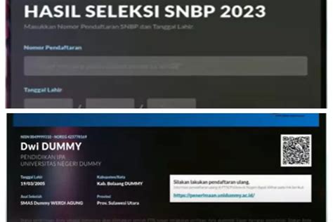 Selamat 143 805 Lolos Seleksi Ini 39 Link Pengumuman Hasil Snbp 2023