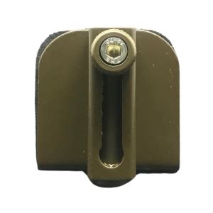 Trinco De Pressão Para Porta e Vidro 8mm a 10mm 1800c Bronze Fast