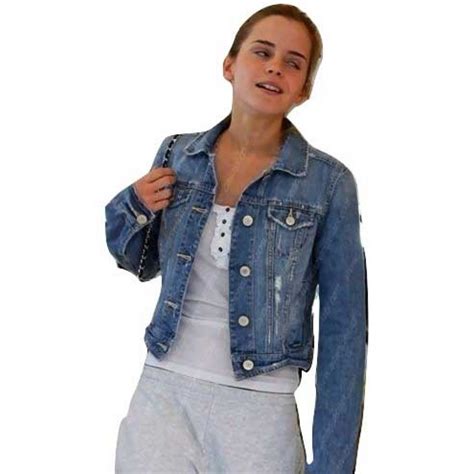 Emma Watson Denim Jean Jacket