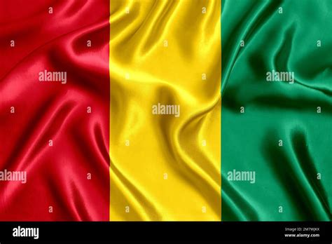 Flag of Guinea Stock Photo - Alamy