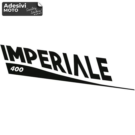 Benelli Imperiale 400 Sticker Helmet Sides Fuel Tank Tail Fender