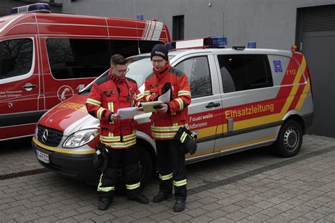 S Katastrophenschutzübung Freiwillige Feuerwehr Waldbronn