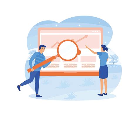 Search Engine Optimization concept. Market research Website coding