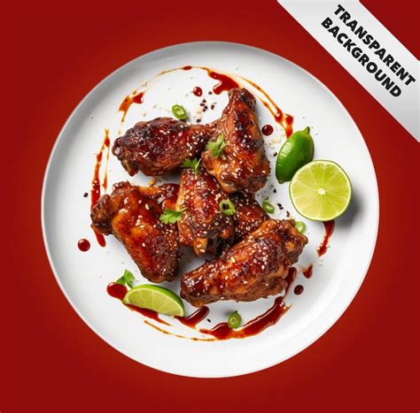 Premium Psd Sweet Amp Spicy Chicken Wings Delight