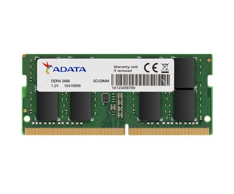 Memoria Ram Adata Ddr Mhz Gb Non Ecc Cl So Dimm Gamegear