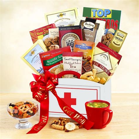 Get Well Cheers Gift Basket at Gift Baskets Etc