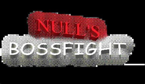 Nulls Bossfight Remastered Roblox