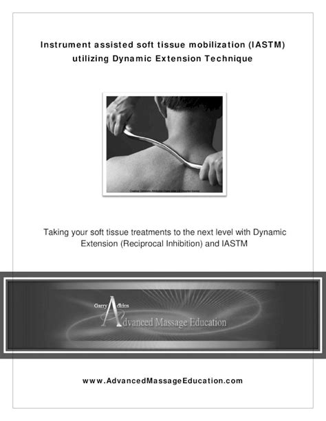 PDF Instrument Assisted Soft Tissue Mobilization IASTM Utilizing