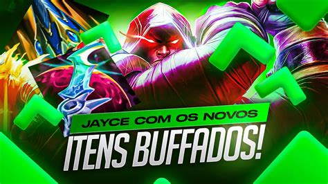 JAYCE TA FORTE DEMAIS OS NOVOS ITENS BUFADOS LOL WILD RIFT YouTube