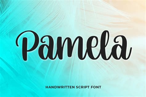 Pamela Font By Abodaniel Creative Fabrica