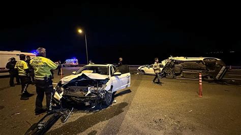 Kuzey Marmara Otoyolu Nda Zincirleme Kaza Si A R Yaral