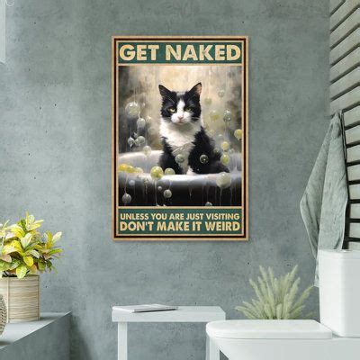 Naked Bathroom Wall Art Shop On Pinterest