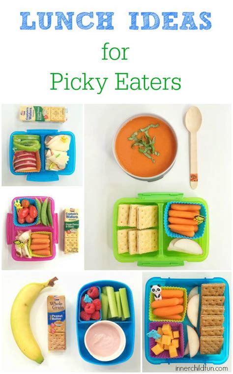 Lunch Ideas for Picky Eaters - Inner Child Fun