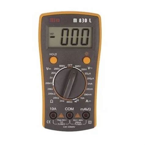 Vartech Digital Multimeter 3 Digit Model Namenumber M 830 L At Rs 750 In Vadodara