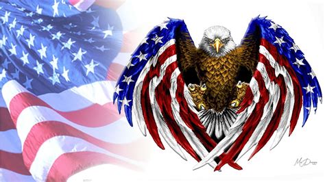 God Bless the USA, Memorial Day, patriotic, eagle, collage, Veterans ...