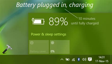 Fix Battery Plugged In Not Charging For Windows