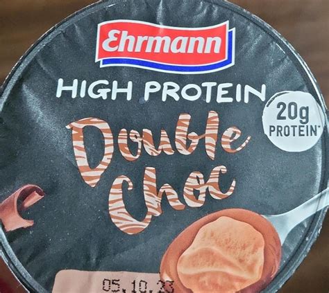 High Protein Double Choc Ehrmann Kalorie Kj I Wartości Odżywcze