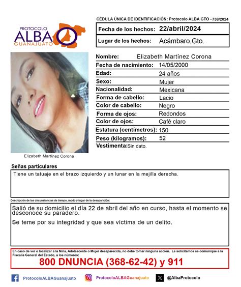 Buscan A Elizabeth Diana Claudia Y Brenda Mujeres Desaparecidas En