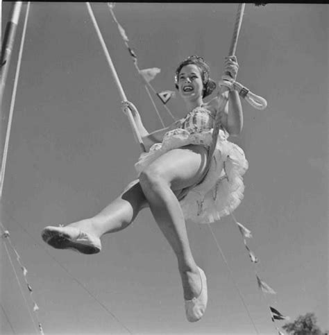 1950s Circus Photos Vintage Trapeze Artists Trapeze Artist Circus