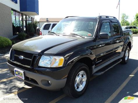 2002 Black Ford Explorer Sport Trac 4x4 50086233 Car