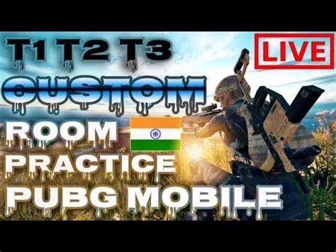 PUBG SCRIMS LIVE Execution Night T2 Scrims PUBG Mobile Live Rooms