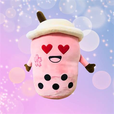 Plush Yabu Boba Man Pink JELLY JAZZ JELLY JAZZ