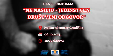 Panel diskusija NE NASILJU jedinstven društveni odgovor u