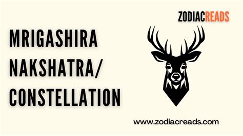 Mrigashira Nakshatra Zodiacreads