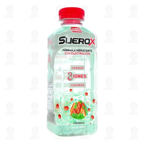 Fórmula Hidratante Suerox Sabor Fresa Menta 630 ml