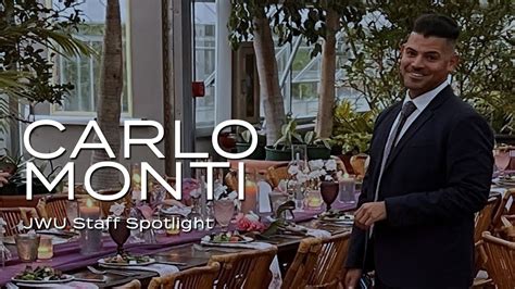 Staff Spotlight Carlo Monti Youtube