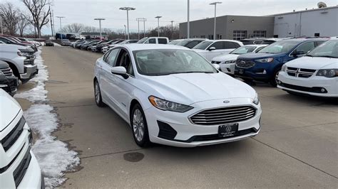 2019 Ford Fusion Hybrid Des Moines Johnston West Des Moines Clive Waukee Ia Kr256654vp