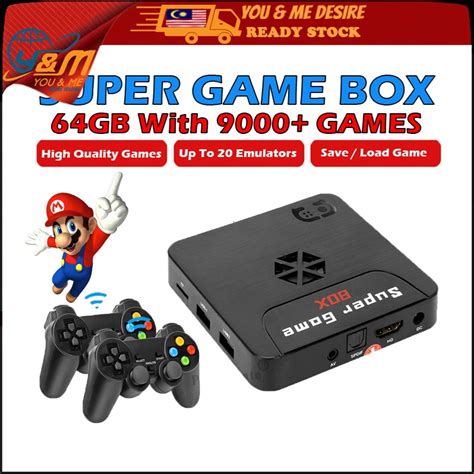 Super Game Box Pre Installed 10000+ High Quality Classic Game Console ...
